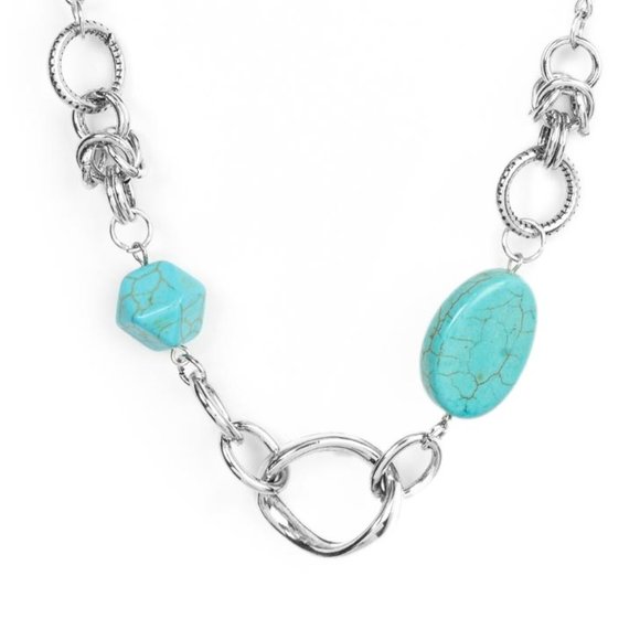 Sonoran Solo - Blue Necklace - Picture 2 of 3